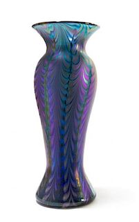 * Lundberg Studios, USA, 2012, glass vase, model 041824