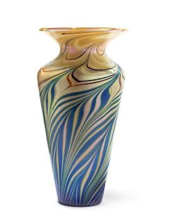 * Lundberg Studios, USA, glass vase