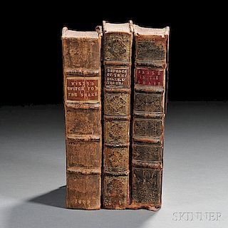 [Society of Friends, Controversial Literature, Three Volumes] Wyeth, Joseph (1663-1731) Anguis Flagellatus.