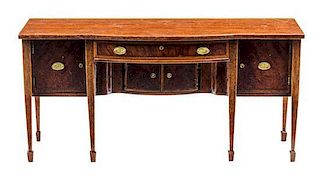 A Sheraton Style Sideboard Height 3 1/8 x width 6 3/8 x depth 2 inches.