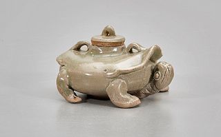 Chinese Celadon Glazed Ceramic Water Dropper