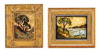 Artist Unknown, (20th Century), Landscape Scenes (two works)