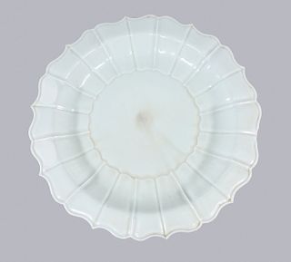 Chinese Ding Yao Glazed Porcelain Charger