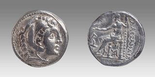 Alexander III the Great, AR Tetradrachm Macedonia, Amphipolis, Cassander 317-298