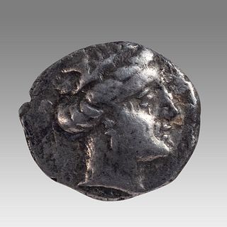 EUBOIA, Histiaia. 3rd-2nd centuries BC. AR Tetrobol (15mm, 2.11 g)