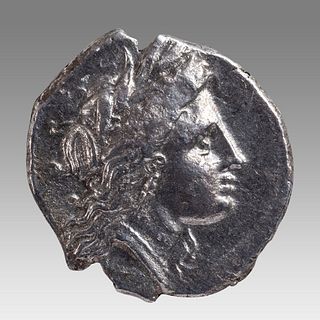 LUCANIA, Metapontion. Circa 330-290 BC. AR Nomos (22mm, 7.53 gm).