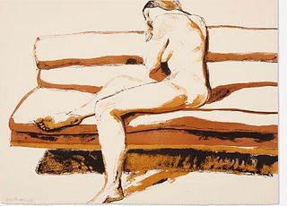 Philip Pearlstein - Nude on Couch
