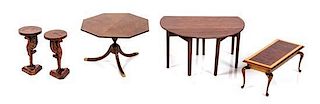 Five Furniture Articles Height of tallest 2 1/2 inches.