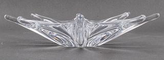 Baccarat Free-Form Centerpiece Crystal Bowl