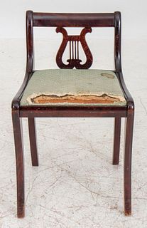 Regency Style Piano Chair