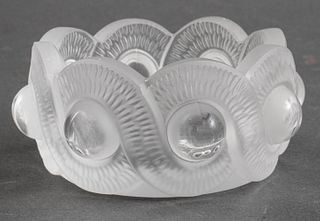 Lalique Frosted Crystal Candy Dish