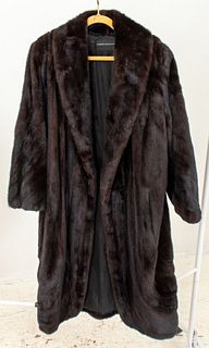 Howard Marcus Mink Full-Length Fur Coat