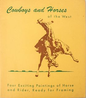 Adam Spyka Cowboys and Horses Western Print, 4