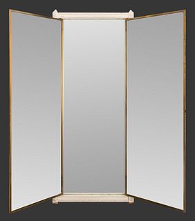 Miroir Brot, A Louis XVI Syle 3-Way Mirror