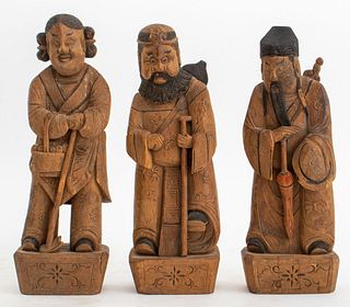 Chinese Carved Figures of the Eight Immortals, 3