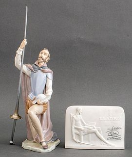 Lladro Don Quixote Porcelain Figurines, 2