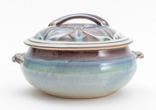 Bill Campbell Studio Art Pottery Covered Tureen