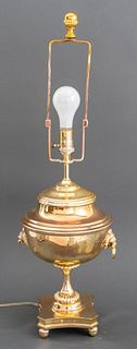 Ralph Lauren Urn Form Gilt Metal Table Lamp