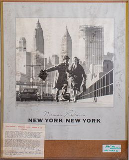 Norman Parkinson "New York New York" Poster