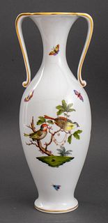 Herend Hungary "Rothschild" Porcelain Vase
