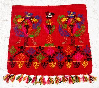 South American Wool Hand-Woven Tapestry