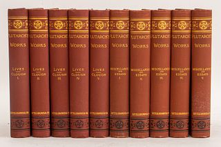 Works of Plutarch, Little Brown Edition 10 Volumes
