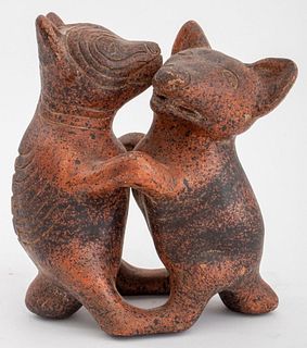 Colima Style Dog Ceramic Sculpture