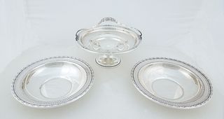 (3) Sterling Silver Dishes.