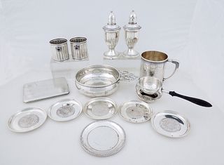 Group of Sterling Silver Small Tableware.