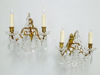 Pair of Louis XVI Style Wall Sconces.