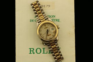 1994 Rolex Tridor President 18K Datejust Diamond