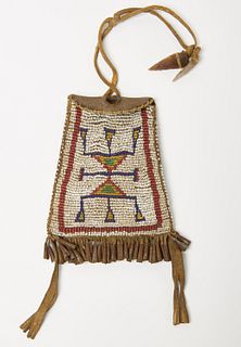 Native American Beaded Bag