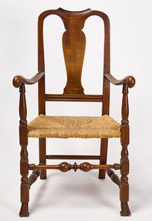 Spanish Foot Arm Chair