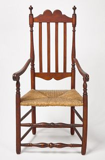 Bannister-Back Arm Chair