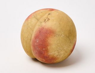 Oversized Alabaster Peach