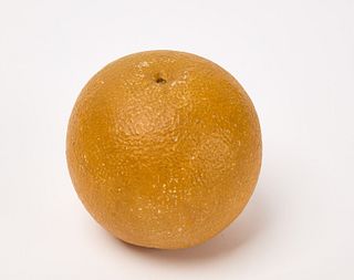 Oversized Alabaster Orange