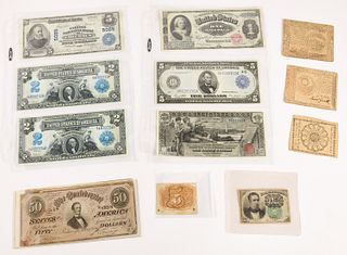 Antique United States Currency