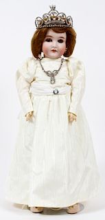 QUEEN LOUISE GERMANY BISQUE HEAD DOLL #7