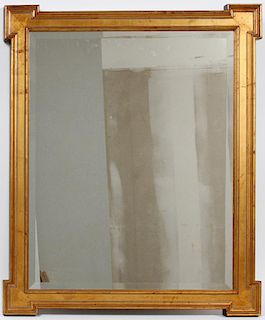 GILT PAINTED WALL MIRROR
