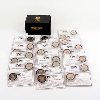 25pc Set of Princess Diana Commemorative Coins