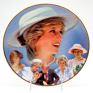 Compton & Woodhouse Porcelain Plate, Diana - England's Rose