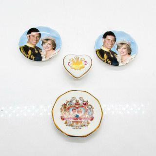 4pc Vintage Prince and Princess of Wales Memorabilia