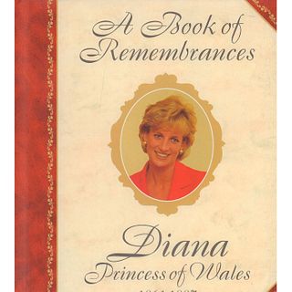 Book A Book Of Remembrances, Diana Princess Of Wales