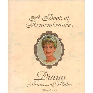 Book, A Book Of Remembrances Diana Princess Of Wales