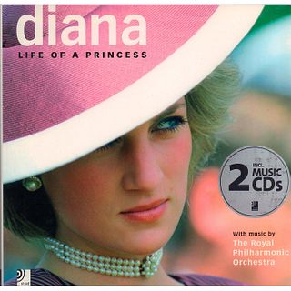 Book. Diana, Life Of A Princess (With Music CD's)