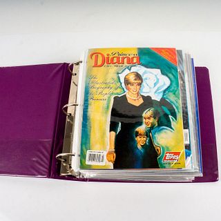 Commemorative Binder , Princess Diana magazines