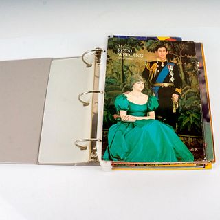 Commemorative Diana and Charles Magazines in Binder