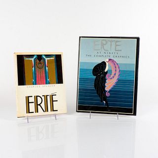 Collection of Works Featuring Erte, 3 Books