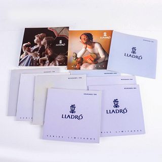 10 Lladro Softcover Catalogue Books