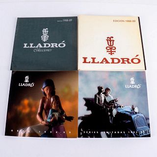 4 Lladro Softcover Catalogue Books